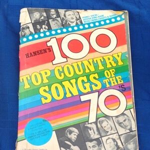 Hansen's 100 Top Country Songs of the 70's Book